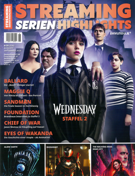 Streaming Serien-Highlights 6/25 (326) Wednesday