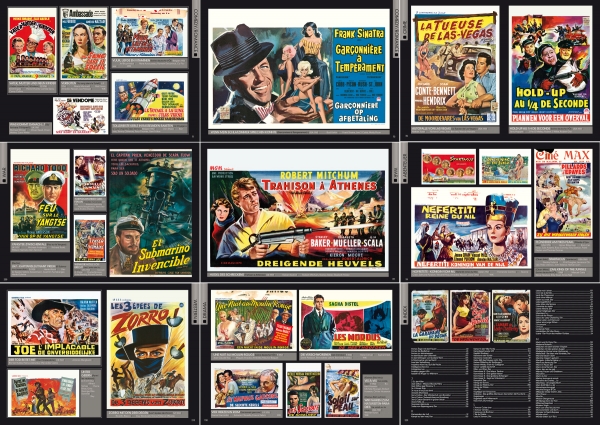 Kinoplakatkunst aus Belgien: Die 50er- und 60er-Jahre