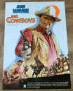 Die Cowboys (Plakat in A1) - John Wayne