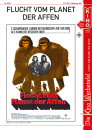 Kinowerbetafel #609 - Flucht vom Planet der Affen
